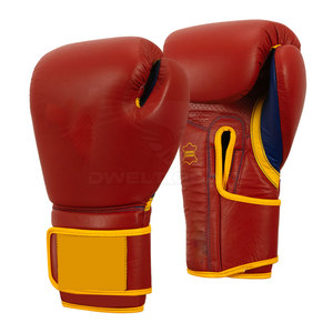 Venta al por mayor 100% de alta calidad de cuero PU 8oz guantes de entrenamiento de boxeo y Kick Boxing guantes para escenas de lucha deportiva - Product Image 2
