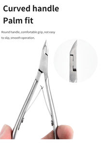 Classical High Quality Sharp Ergonomic Cuticle Nipper Manicure Nail <b>Care</b> Salon Pedicure Art Nail Plier - Product Image 5