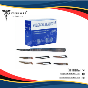 Hojas de Bisturí Quirúrgico de Alta Calidad N.° 20, Acero al Carbono, Filo Afilado, Mango de Bisturí Desechable, Kit de Sutura, Instrumento Quirúrgico - Product Image 4