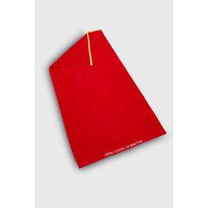 Be-2811-Rd Serviette de bain 100% coton rouge 70x140 cm - ROUGE - Product Image 2