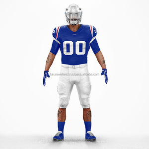 Ropa DE EQUIPO PROFESIONAL Uniforme de fútbol americano Uniforme cómodo Ropa deportiva para hombres Uniforme de fútbol americano de secado rápido - Product Image 6