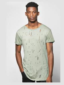 เสื้อยืดผู้ชายซัก100% เสื้อยืดคอกลมผ้าฝ้ายเฮฟวี่เวทซักได้ - Product Image 2