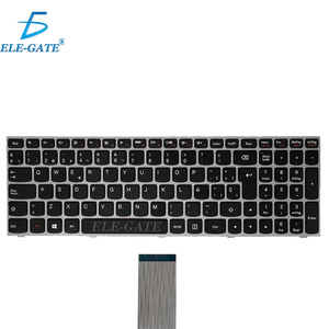 Per la tastiera sostitutiva del laptop Lenovo G50-70, tastiera virtuale a membrana in plastica compatibile con un'ampia gamma di modelli russi - Product Image 1