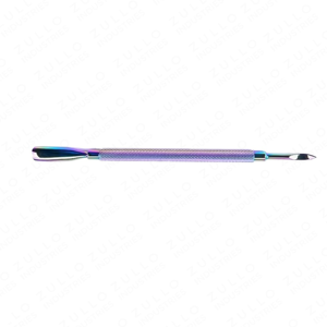 Pousse-cuticules et nettoyeur d'ongles en acier inoxydable de qualité supérieure OEM, outil professionnel en métal pour manucure et pédicure, soin des ongles - Product Image 3