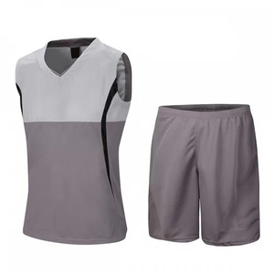 Conjuntos de uniformes de baloncesto unisex personalizados de secado rápido transpirable de talla grande para adultos estilo sublimado - Product Image 1