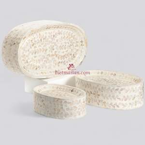 Base para Pastel Hecha a Mano Ecológica de Nácar para la Celebración del Ramadán, Exhibición de Postres y Regalo de Vietnam - Product Image 1