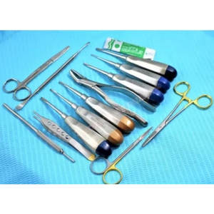 PREMIUM GERMAN Veterinary Dental Instruments Extracción Kit Fórceps-A + CALIDAD - Product Image 1