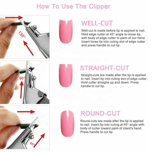 Professional High Quality Durable Stainless Steel Premium <b>Nail</b> Tip Cutter Clipper Fingers Toe <b>Nails</b> Reusable Beauty Custom Logo - Product Image 4