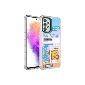 Coque en silicone à motifs de qualité supérieure pour Samsung Galaxy A73 A53, protection antichoc de l'appareil photo, coque rigide compatible Google PC - Product Image 1