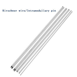 Kit Quirúrgico Ortopédico Veterinario Manual de Acero Inoxidable con Clavos Intramedulares Dobles Kirschner QNQ Profesional para Animales - Product Image 3