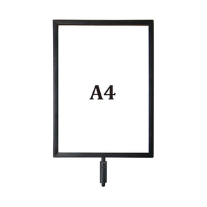 Taiwán Apilable para almacenamiento Tornillo en soporte de letrero A4 vertical perfecto para letreros de aula escolar o pasillo - Product Image 3