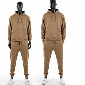 Pull survêtement pour homme Design personnalisé Style de vie actif Logo personnalisé Ensemble de sweats à capuche d'entraînement de jogging avec broderie 2025 - Product Image 6