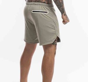 Short de jogging en éponge français personnalisé séchage rapide athlétique entraînement décontracté pour l'entraînement course à pied sport écologique - Product Image 2