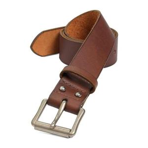 Cinturones de Cuero Genuino de Primera Calidad para Hombre, Hebilla de Acero Negro Lacado, Accesorios de Moda - Product Image 6