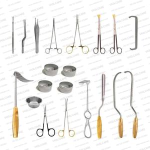 Juego de Instrumentos Quirúrgicos de Oído, Nariz y Garganta de Acero Inoxidable Alemán Manual de la Mejor Calidad, 104 Piezas, Certificado CE, Timpanoplastia, Cuidado de Vías Respiratorias - Product Image 1