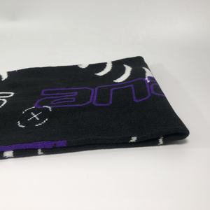 Bufanda ecológica de punto de lana acrílica 100%, hilo sólido de invierno dibujado a mano, retención de calor teñido, accesorios de invierno - Product Image 4