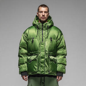 Chaqueta de Invierno para Hombre con Capucha, Estilo Urbano, Acolchada, Cortavientos y Transpirable - Product Image 6