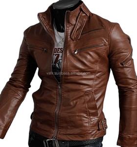 2024 Pakistan Sheep Skin Motorcycle <b>Leather</b> <b>Jacket</b> for <b>Men</b> <b>Cheap</b> Winter Waterproof Windproof - Product Image 2