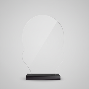 Trofeo Acrílico Redondo con Cúpula, Grabado Pulido y Duradero para Premios Corporativos, Reconocimiento a Empleados, Eventos Deportivos y Académicos - Product Image 6
