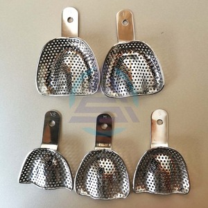 Bandeja de Impresión Dental de Acero Inoxidable, Bandeja de Dientes Autoclavable, Bandejas para Instrumentos Dentales, Herramientas de Dentista - Product Image 4