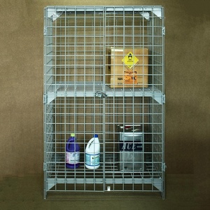 Cage de sécurité en fil, armoire en treillis métallique, casier en treillis métallique pour marchandises dangereuses et autres avec système de démontage breveté - Product Image 2