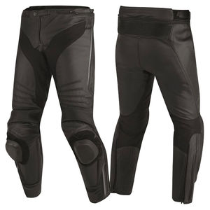 Meilleures ventes Pantalon en cuir de moto de course imperméable en cuir véritable Pantalon en cuir de motard de sécurité pour moto - Product Image 4