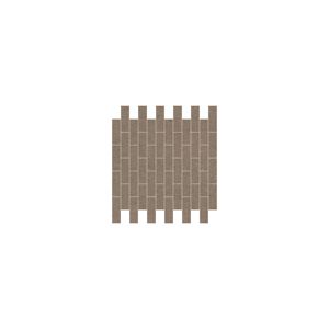 Curated Interiors Racta Bricks 1x2.7M Carreaux de mosaïque en céramique vitrifiée Full body brillant mat pour les allées de jardin Murs composés - Product Image 2