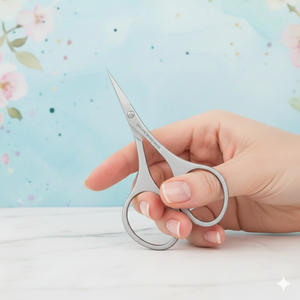 Tijeras Profesionales para Cutículas de Acero Inoxidable, Punta Curva, Tijeras de Manicura, Removedor de Piel Muerta, Herramientas de Cuidado de Belleza para Pedicura - Product Image 3