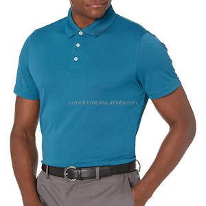 Camisetas Polo de Manga Corta Casuales para Hombre, de Secado Rápido, Transpirables, con Patrón Sólido, Tejidas, las Más Populares, Servicio OEM - Product Image 2
