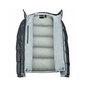 Blouson matelassé à capuche pour homme, coupe régulière, manches longues, en toile personnalisée, haute qualité, tendance, collection hiver 2025 - Product Image 5