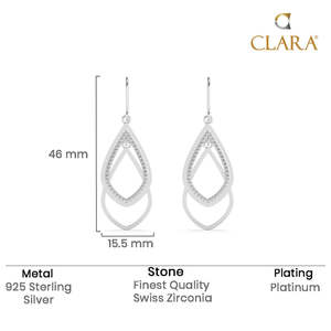 Boucles d'oreilles pendantes géométriques en perles plaquées or vintage pour mariages et cadeaux de fête - Product Image 5