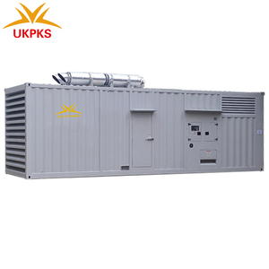 เครื่องกำเนิดไฟฟ้าดีเซลแบบตู้คอนเทนเนอร์ UKPKS 1736 กิโลวัตต์/2170 กิโลโวลต์แอมแปร์ 60 เฮิรตซ์ สตาร์ทด้วยรีโมท 24 โวลต์ ดีซี ระบายความร้อนด้วยน้ำ - Product Image 1