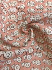 Petit tissu en coton imprimé à la main avec des motifs floraux Buti, textile artisanal traditionnel indien - Product Image 3