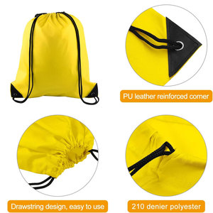 Bolsa de Cordón Moderna con Tela Resistente al Agua y Cómoda para Viajar o para Uso Diario Informal - Product Image 3