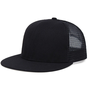 Casquette en maille de camionneur grise et délavée de 5 à 6 panneaux pour hommes, avec patch de broderie imprimé sportif, logo, groupe d'âge des bébés - Product Image 2