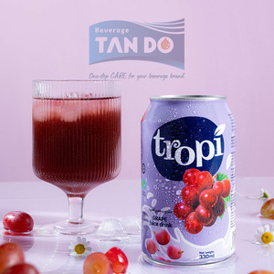 Jugo De pomelo 100% 330ml Jugo De uva Hecho en Vietnam Etiqueta privada OEM ODM Jugo De frutas y verduras - Product Image 3