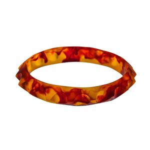 BRAZALETE DE RESINA EPOXI EXQUISITO ÚNICO COLOR CON ESTILO DISEÑO COMPLETO BRAZALETES COLOR COMPLETO Y FNSH Pulsera EPOXI de resina de tamaño pequeño - Product Image 2