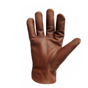 Gants d'hiver en chèvre Gants de conducteur en cuir confortable pour la sécurité des mains Gants de conducteur en cuir de vachette. - Product Image 6