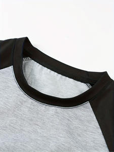 Vente en gros de dernière conception lourde couleur unie de haute qualité 100% coton col rond manches régulières personnalisé tissu doux T-Shirt hommes - Product Image 3