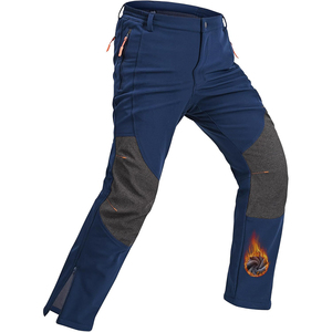 Chaquetas Impermeables y Cortavientos de Cintura Alta para Hombre, Transpirables, de Talla Grande, con Rodilleras, Ropa de Trabajo, Construcción Duradera, Pantalones de Carpintero - Product Image 1