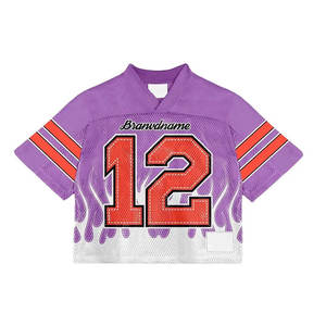 Camiseta de Fútbol Retro, Diseño Clásico de Equipo, Rendimiento Vintage, Transpirable, Talla Grande, Corta, 100% Poliéster, Ropa Deportiva para Adultos - Product Image 1