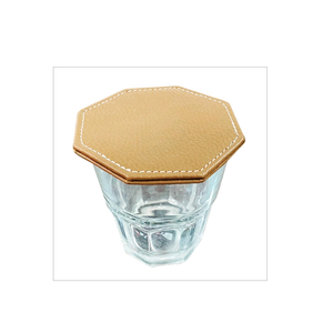 Sous-verre de Table en cuir, fait à la main, moderne, personnalisé, élégant, décoratif, vintage, meilleure vente - Product Image 4