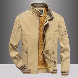 <b>Men's</b> Women's High Performance 100% Cotton Blend Shell <b>Jacket</b> Stand Collar Winter Season Everyday Protection Reliable Comfort - Product Image 1