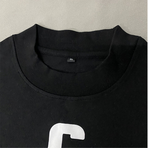 Camiseta informal de algodón 100% para hombre, estampado DTG de alta calidad, nuevo diseño, hombros caídos, ajuste holgado y talla grande - Product Image 5