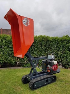 Slanetrac - Mini Dumper Multifuncional con Motor, Caja Metálica Grande, Rotación, Mini Dumper sobre Orugas, Todoterreno, 420CC - Product Image 3