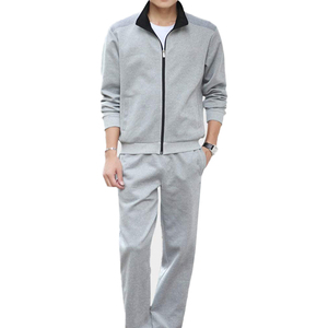 TWILL Vente en gros de haute qualité OEM Zipper Survêtement décontracté Jogging Costume pour hommes Logo personnalisé Sportswear Veste et pantalon - Product Image 6