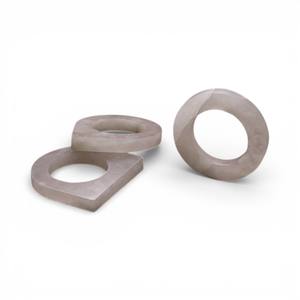 Juego de Anillos para Servilletas de Mármol con Forma Orgánica y Forma Redondeada Suave para Decoración de Mesa Moderna y Natural, Único - Product Image 4