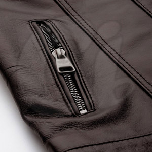 Veste en cuir sur mesure Produit populaire Veste en cuir pour femme Veste en cuir véritable imperméable - Product Image 6