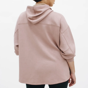 Haute qualité tissu doux femmes musulman modeste couverture complète vêtements islamiques à manches longues femme sweats à capuche musulmans sweats pour les filles - Product Image 3