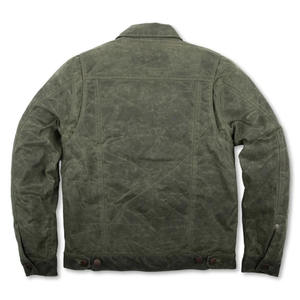 Veste en toile cirée décontractée personnalisée de haute qualité pour hommes, veste de streetwear élégante pour l'hiver - Product Image 6